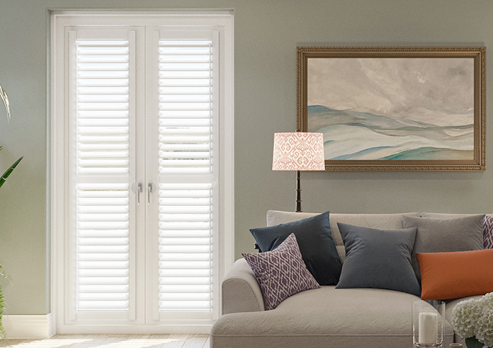 Sierra, Breeze White - Perfect Fit Shutter Blind - Image 3